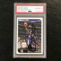 2014-15 NBA Hoops #216 Ben McLemore Signed Card AUTO 10 PSA Slabbed Kings - £47.44 GBP