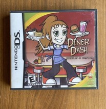 Diner Dash: Sizzle &amp; Serve Nintendo DS Box And Manual Only NO GAME - £3.95 GBP