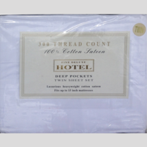 Fine Deluxe Hotel 300 Thread Count White Sheet Set - $16.94
