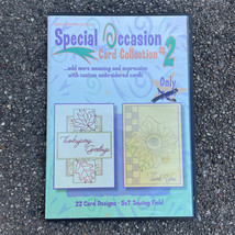 Dakota Collectibles Embroidery Design CD Special Occasion Card Collectio... - £15.23 GBP