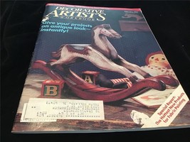 Decorative Artist&#39;s Workbook Magazine February 1989 Antique Looks, Fabric Paint - $10.00