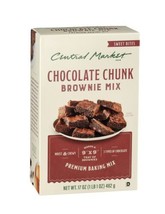 Brownie Mix by Central Market Chocolate Chunk 17oz box. Lot of 2 - £31.11 GBP