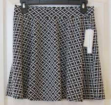 Joe B. by Joe Benbasset White &amp; Black Skater Skirt Women&#39;s JR Sz M NWT M... - $14.74