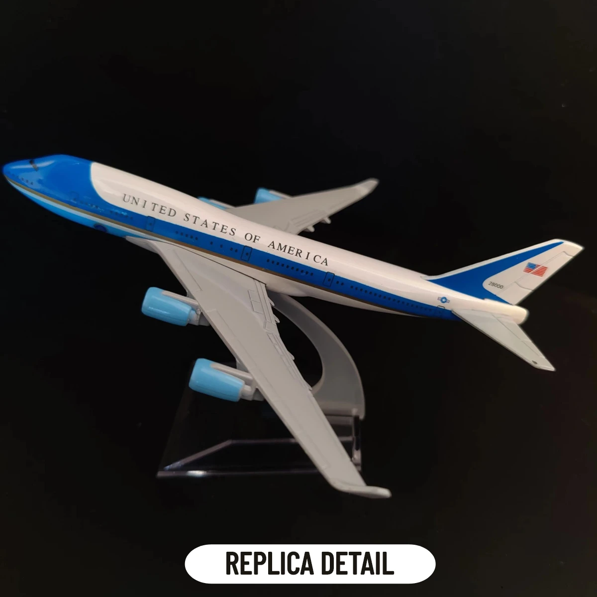 Replica 15cm american president b747 aircraft boeing model aviation collectible diecast thumb200