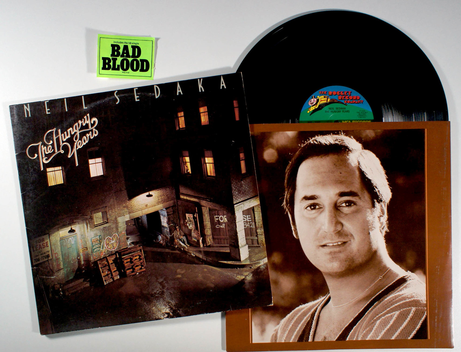 Neil Sedaka - The Hungry Years (1975) Vinyl LP • Bad Blood, Breaking Up ... - $14.61