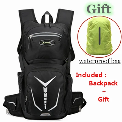 Ultralight Bicycle Bag Portable With Water Bladder Outdoor  Cycling Ruack Hydrat - £88.08 GBP