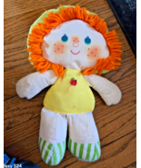 Vintage Strawberry Shortcake Plush Rag Doll Apple Dumplin 1981 Kenner 12&quot; - $19.99