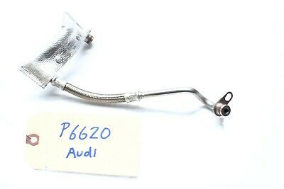 2018 AUDI A4 2.0T TURBO OIL FEED HOSE PIPE LINE P6620 - $42.99