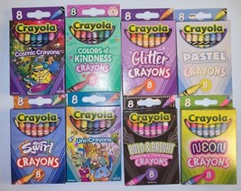 Crayola Crayons Swirl, Kindness, Glitter, Pastel, Uni, Bold, Neon, Cosmic - $24.75