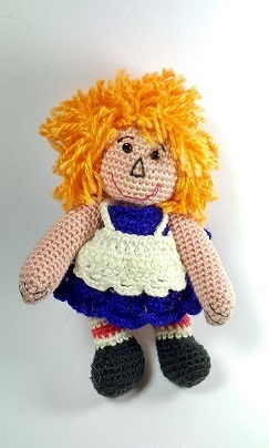 NINA Miniature Doll Crochet Pattern by Edith Molina - Amigurumi PDF Download - $6.99