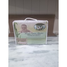 Organic Bamboo Panda Crib Mattress Protector, Waterproof Quilted Cover, ... - $20.32 CAD