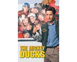 1992 The Mighty Ducks Movie Poster 11X17 Emilio Estevez Coach Bombay Cha... - £9.13 GBP