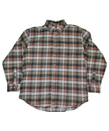 Pendleton Mens Mason Flannel Shirt Size XL GreenPlaid Button Down Long S... - $27.36 CAD