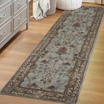 EORC Wool Runner Rug for Hallway and Kitchen  Traditional Hand-Tufted Runner Ru - £108.47 GBP+