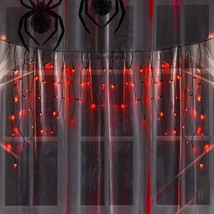 Haunted House Halloween 100 LED Curtain Light - £11.77 GBP