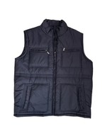 Men Black Vest  XL Tactical Utility Style 100% Polyester With Pockets Fu... - $37.64 CAD