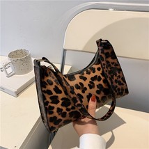 Fashion Women&#39;s Bag Zebra Bolsas Print Women Luxury Handbag PU Leather Underarm  - £15.00 GBP