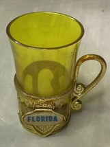 Vintage Plastic Florida Collectable Shot Glass Made in Hong Kong - £5.42 GBP