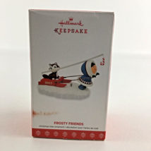 Hallmark Keepsake Christmas Tree Ornament Frosty Friends Sled Ride #38 New 2017 - £39.52 GBP