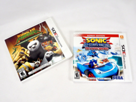Nintendo 3DS Sonic All-Stars Racing Transformed Bonus Edition &amp; Kung Fu Panda - £21.24 GBP