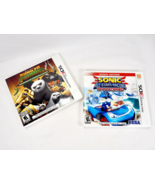 Nintendo 3DS Sonic All-Stars Racing Transformed Bonus Edition &amp; Kung Fu ... - £20.98 GBP