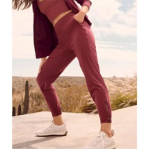 Old Navy Sz M Stretch Brooklyn Heights High Rise Jogger Pants Ankle Zipper - $16.88