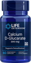 MAKE OFFER! 4 Pack Life Extension Calcium D-Glucarate 60 veg caps image 1