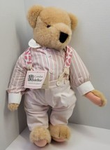 VTG Cornelius Vanderbear Requests The Pleasure Teddy Bear 20&quot; Pink White Brown - £19.02 GBP