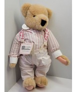 VTG Cornelius Vanderbear Requests The Pleasure Teddy Bear 20&quot; Pink White... - £18.97 GBP