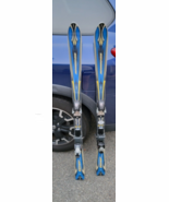 Rossignol Cross Cut 10.4 Skis with Marker Bindings 140 cm Blue Yellow - $2,284.55 MXN