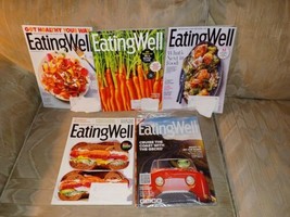 Lot 5 Eating Well Magazines January - June 2021 Recipes Cooking Food Cookbook - $25.73