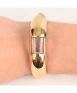 Vintage Brass Hinged Bracelet Watch Case - $48.54 CAD