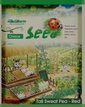 100 Seeds, Bellfarm Red Tall Sweet Pea Seeds YQ-1098 - £18.31 GBP