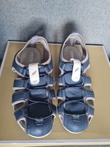 Geox Sandale Vega blau grau Boys  Size UK3 NEW - $1,101.22 MXN