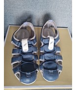 Geox Sandale Vega blau grau Boys  Size UK3 NEW - $84.39 CAD