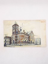 1907 Oshkosh WI Post Office Postcard Posted - £7.78 GBP