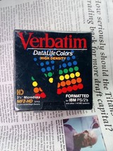 Verbatim DataLifeMF2-HD formatted 3.5" Microdisks Floppy Disk - $17.76