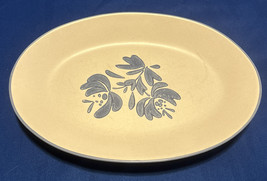 Vintage Pfaltzgraff YORKTOWNE 13 7/8&quot; #16 Oval Platter Stoneware Dinnerware USA - £9.52 GBP