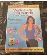 WALK AWAY THE POUNDS W/LESLIE SANSONE 2 DVD DELUXE EDITION BRAND NEW SEA... - $16.77