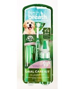 *TropiClean Fresh Breath Dog Oral Care Kit FOR PUPPIES Soothing Formula - $175.35 MXN