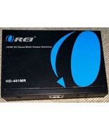 Orei HDMI 4x1 Quad Multi-Viewer Switcher HD-401MR *unit Only* - £37.83 GBP