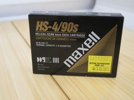 Maxell HS-4/90s DAT DDS-1 Data Cartridge 2GB Nominal Storage New Sealed - $7.69
