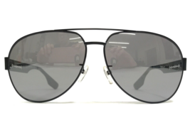 Alexander McQueen Sunglasses MQ0037/F/S 003T4 Matte Black Aviators Gray ... - $83.93