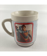 DC Comics Superman Insulated Double Wall Cup Mug Vintage 1978 Dawn Man O... - $23.71