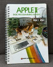 Vintage Apple II BASIC Programming Manual Spiral Bound 1978 - $18.05