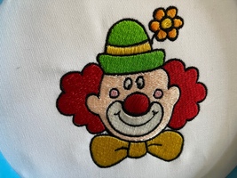 Clown #4 Embroidery Design Digital Download - £3.19 GBP