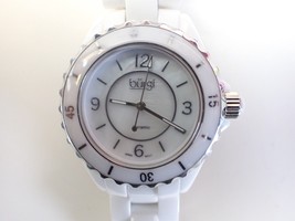 BURGI BURG57WT Quartz Ceramic Unisex Wristwatch - $44.06