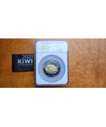 2021 New Zealand $10 Brown Kiwi Gilded 5 oz - €399,37 EUR