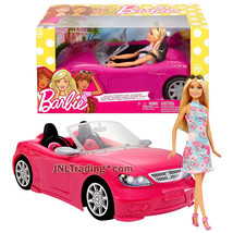 Yr 2017 Fashionistas 12&quot;  Doll Set BARBIE with Sunglasses and Convertible FPR57 - £43.95 GBP