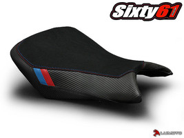 BMW S1000RR Seat Cover 2015 2016 2017 2018 Black Front Rider Luimoto - £134.58 GBP